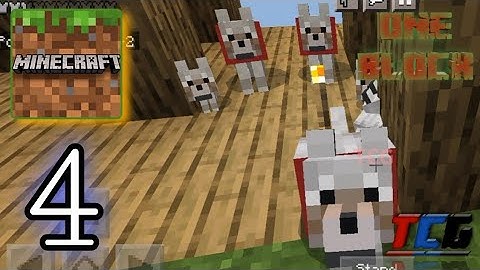 Minecraft One Block Survival - Gameplay Walkthrough (Part 4) [iOS,Android]