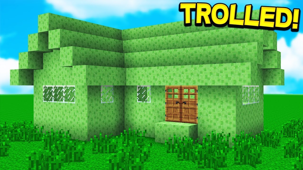 I GOT TROLLED BY 2 YOUTUBERS IN MINECRAFT!!