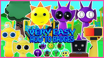 Roblox  Update 1 Gamepass - 1 secret And How to get 6 Badges in 3D Sprunki Multiverse Roleplay