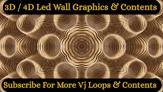 Vj Loop 99 | 3D Kaleidoscope Loop | Led Wall Background | Resolume Arena Mapping Design Content |#vj