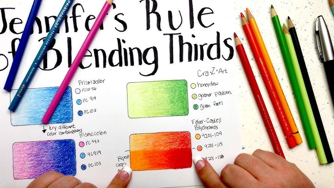 24 WAYS to Blend Colored Pencils – The Ultimate Blending
