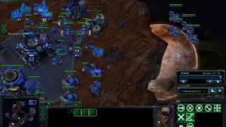 Starcraft 2 - Double Proxy - Who wins