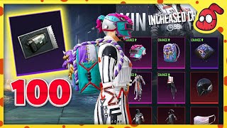 I Opened 100 CLASSIC CRATES | PUBG Mobile