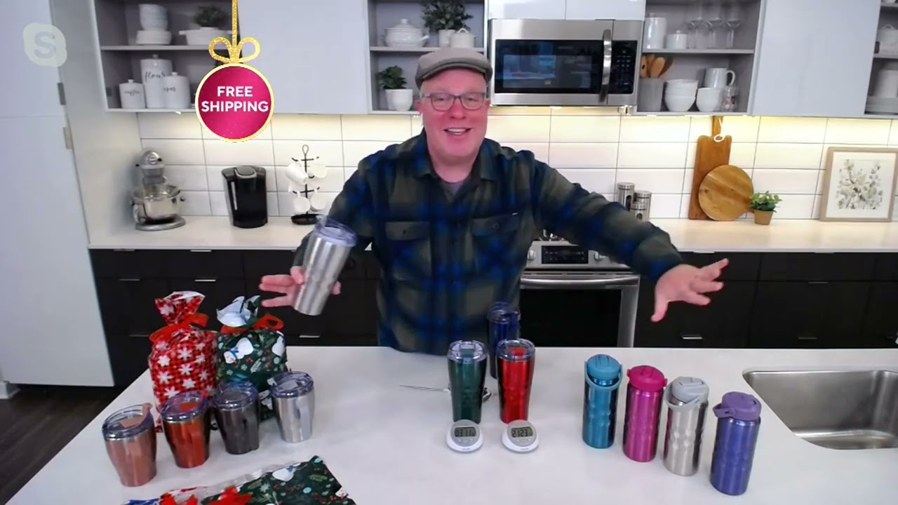 Primula S/4 Insulated Tumblers, Tall Mugs or Slim Tumblers on QVC 