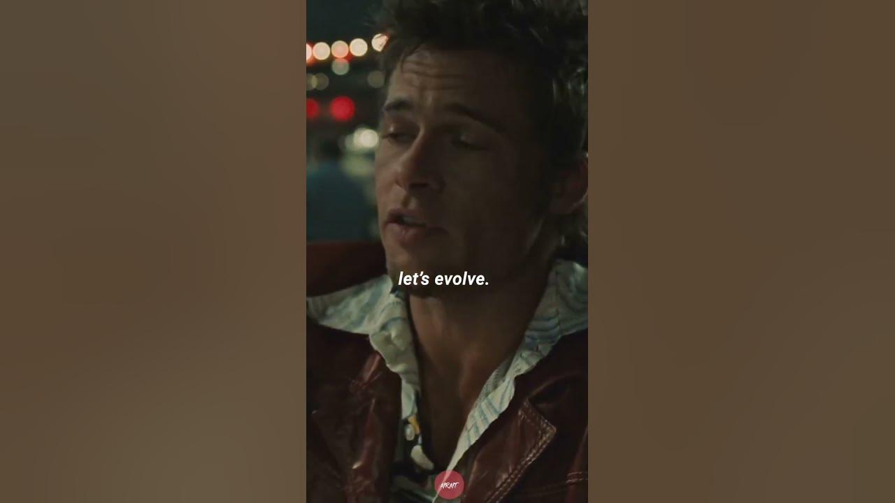 Things you own end up owning you fight club youtube