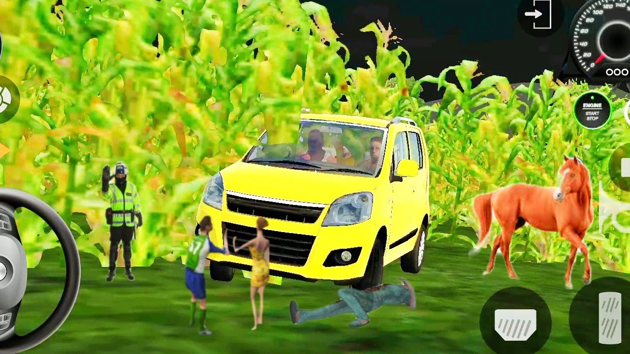 INDIAN CAR SIMULATOR GAMES 🚘INDIAN CAR GAME 3D👮🚖CAR GAMES ANDROID IOS