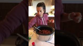 Easy slow cooker Taco Meat
