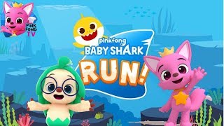 RUN Baby Shark App | Baby Shark Different Versions and Games | Pinkfong RUN Baby Shark App Gameplay screenshot 4