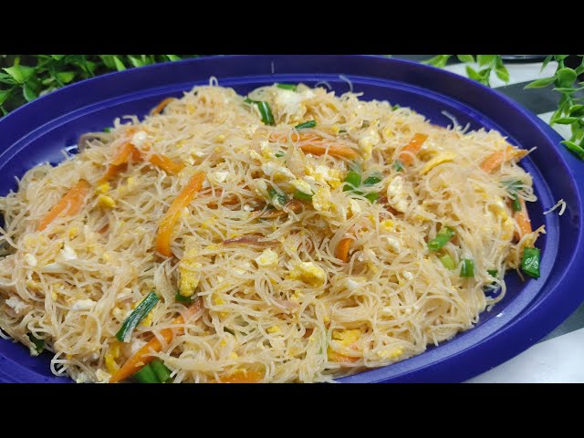 JOM MASAK BIHUN GORENG SOS CILI PALING MUDAH DAN RINGKAS class=