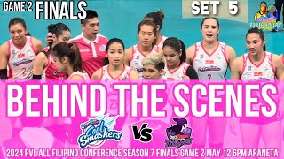 Creamline vs Choco Mucho Set 5 FINALS GAME 2 May 12, 2024 PVLAFC