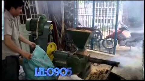 máy ép mùn cưa, máy ép củi trấu