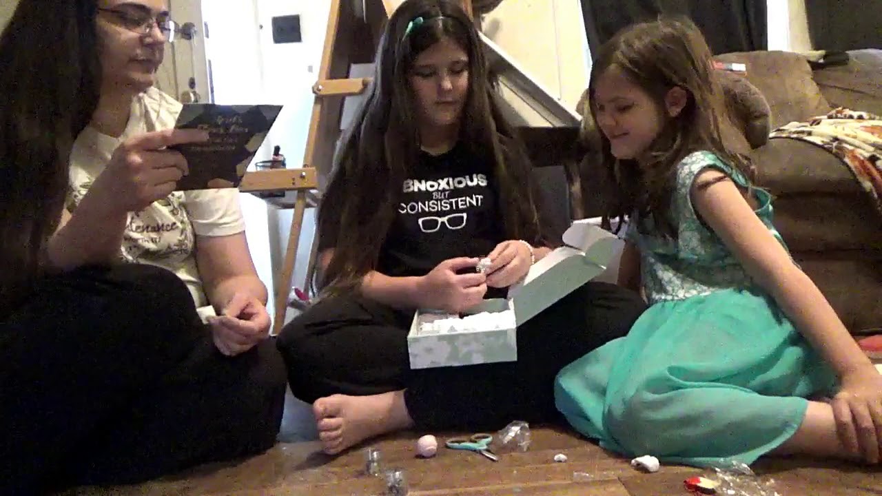 Tear it Open Tuesday- Elves Box Crystal Tranquil