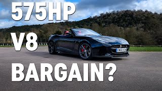 Jaguar F-Type SVR convertible review – is it a half-price bargain?
