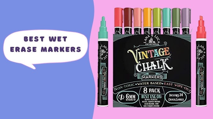 Dry Erase Vs. Wet Erase Markers - Understanding the Differences