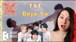 Who is TXT!? TXT 'Deja Vu' Official MV / SkyChold REACTION