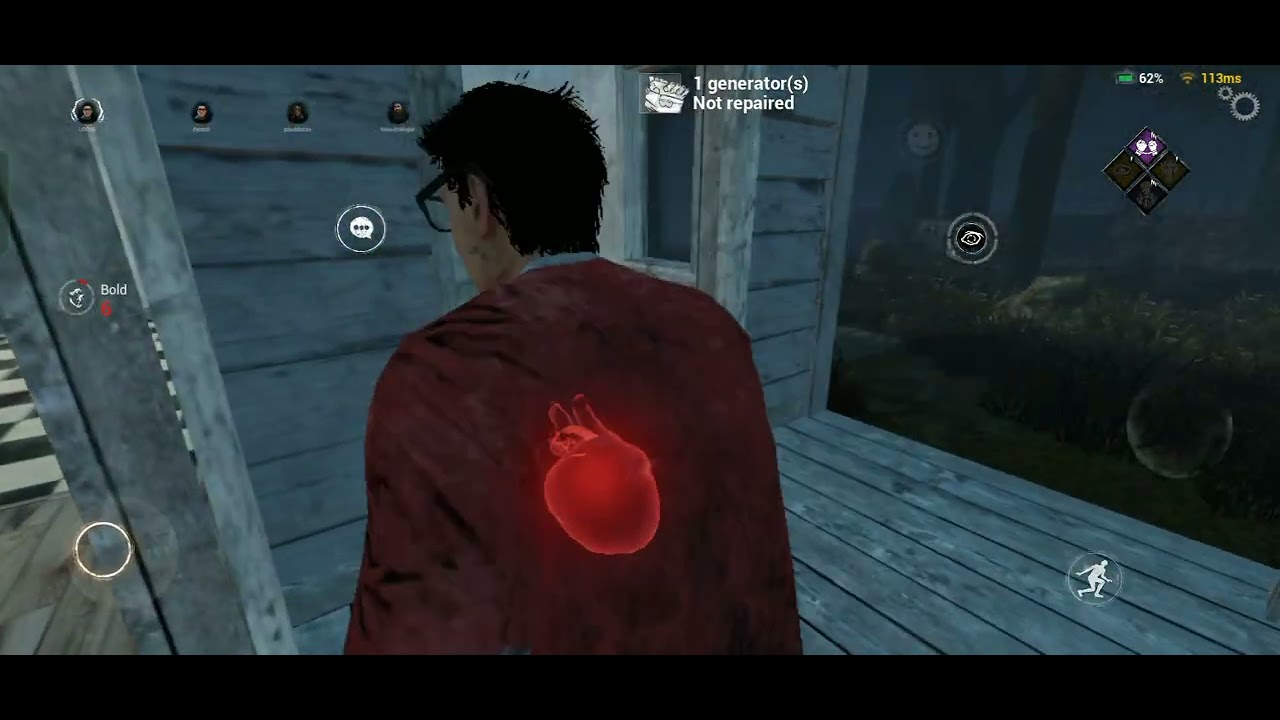 Dead By Daylight Mobile Global Version Playing With Dwight Fairfield ...