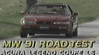 1991 Acura Legend LS Coupe Manual (Honda)  MotorWeek Retro