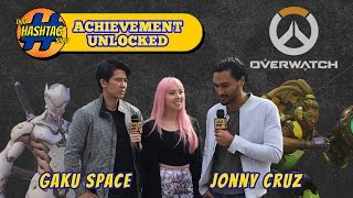 OverWatch Voice Actor Interviews with Genji and Lucio | Achievement Unlocked