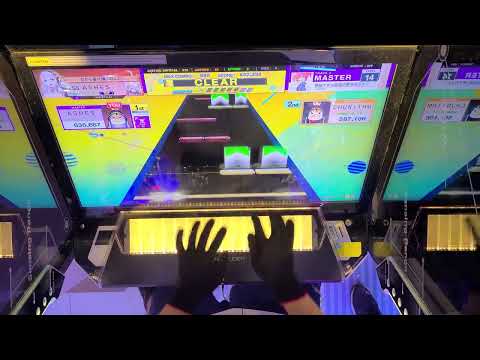 【CHUNITHM台灣】電脳少女は歌姫の夢を見るか？(MASTER) SSS+ FULL COMBO 手元