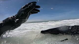 Duck Dive 9 Under 8ft Wave | Bodyboard POV @ COTSO