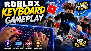 Roblox Keyboard ASMR Gameplay 🔥 #shorts #roblox 