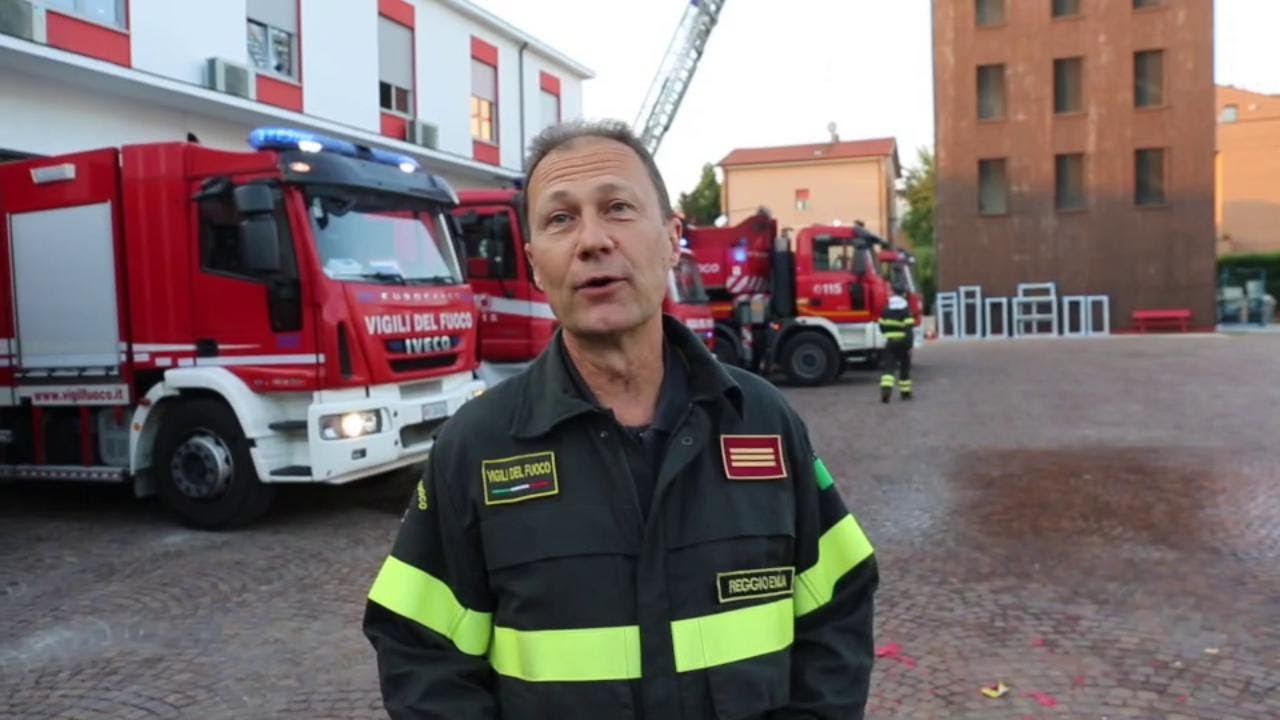 Reggio Emilia, dopo 34 anni va in pensione il vigile del fuoco Roberto Vernaci