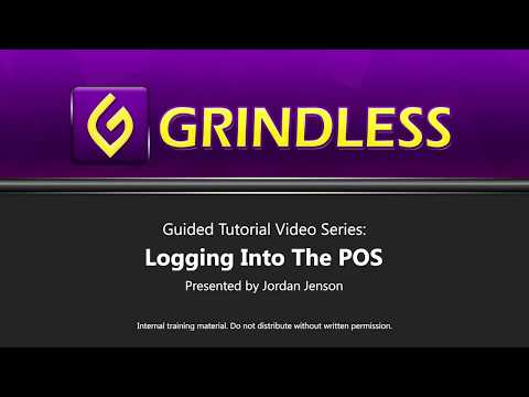 Grindless POS Training: Logging Into POS