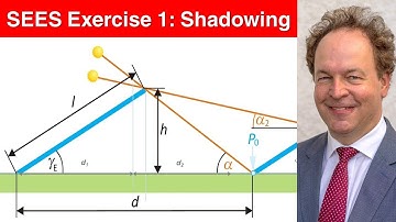 Exercise 01 Solar Electric Energy Systems - Solar Irradiance & Shadowing