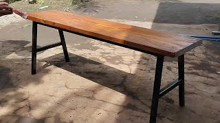 diy iron creative ideas. simple, minimalist and comfortable seating