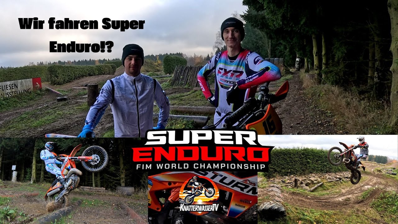 Wir fahren Super Enduro!? Training in Hilmersdorf II KnatterwasserTV