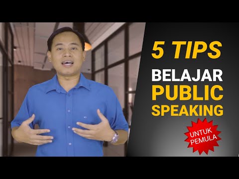 Cara Belajar Public Speaking Untuk Pemula yang Baik