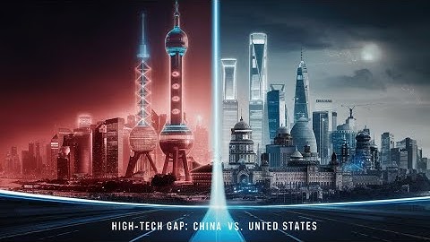 How big is the gap between China and the United States in high-tech