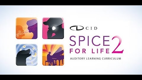 An overview of the CID SPICE for Life 2 curriculum