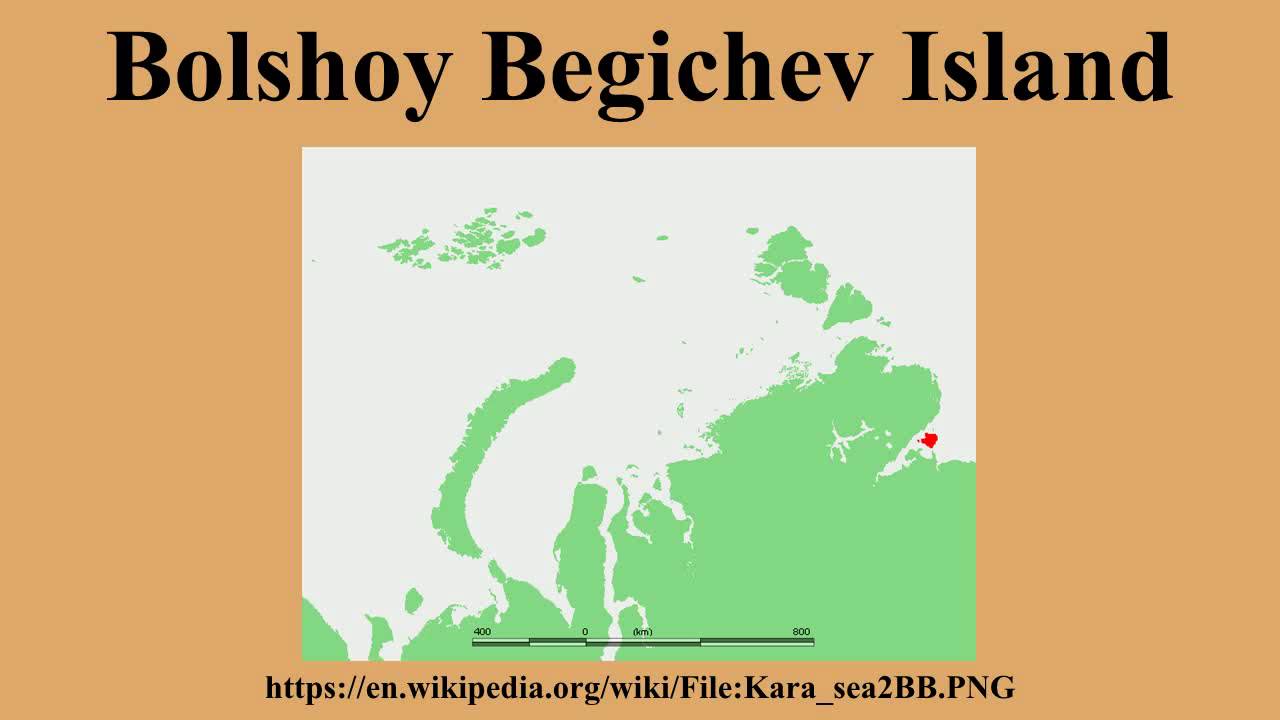 Bolshoy Begichev Island