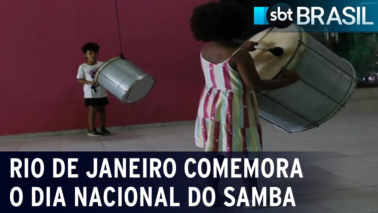 Rio de Janeiro comemora o Dia Nacional do Samba | SBT Brasil (02/12/23)
