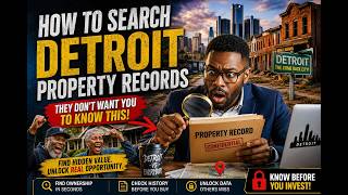 How to search Detroit property records