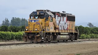 [HD] Union Pacific LOF63 Oxnard Local Chase from Camarillo to Santa Paula