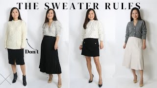 The 4 Sweater Styling Rules Everyone should Learn Once and for All screenshot 2