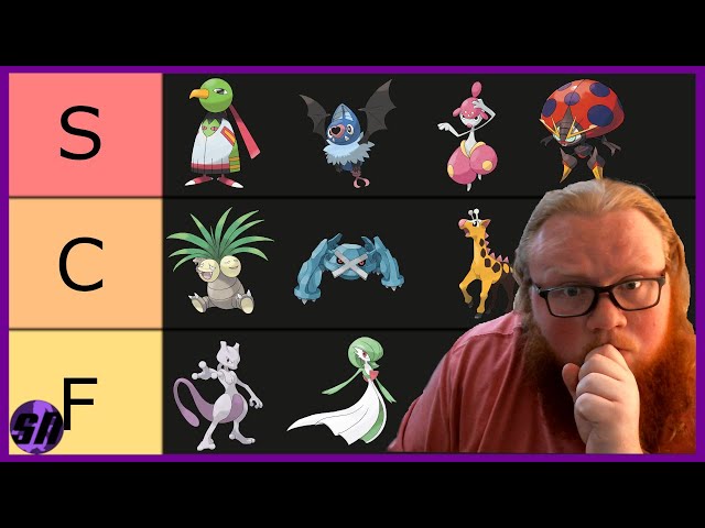 pokemon type tier list｜Pesquisa do TikTok