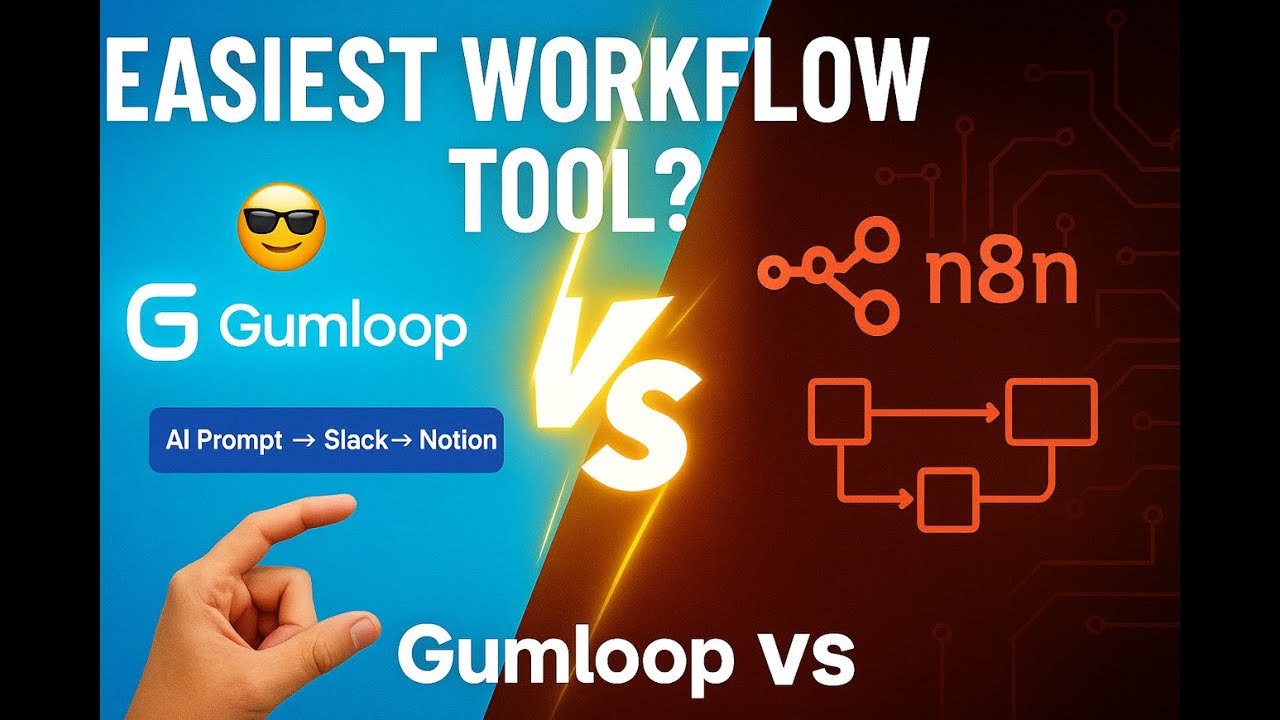 Gumloop vs Zapier Make n8n workflow automation comparison