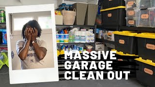 🍂Extreme garage makeover Transformation | Garage declutter with me | Cricut labels