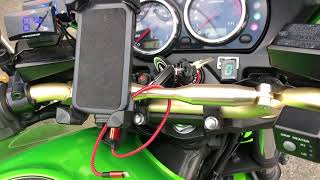 zrx1200ダエグ、ストライカーエキパイ＋マーベリック