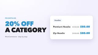 How to Set Up a WooCommerce Category Discount | PricePulse