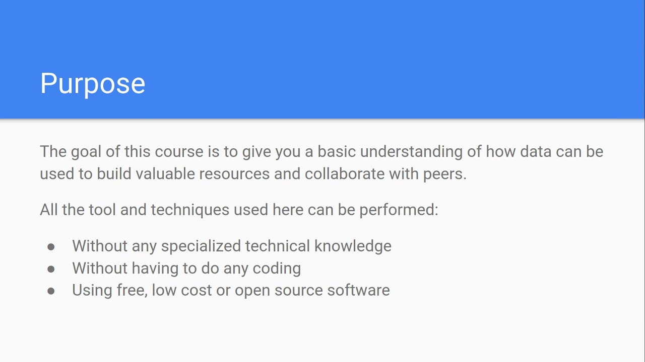 Data Basics Intro - YouTube