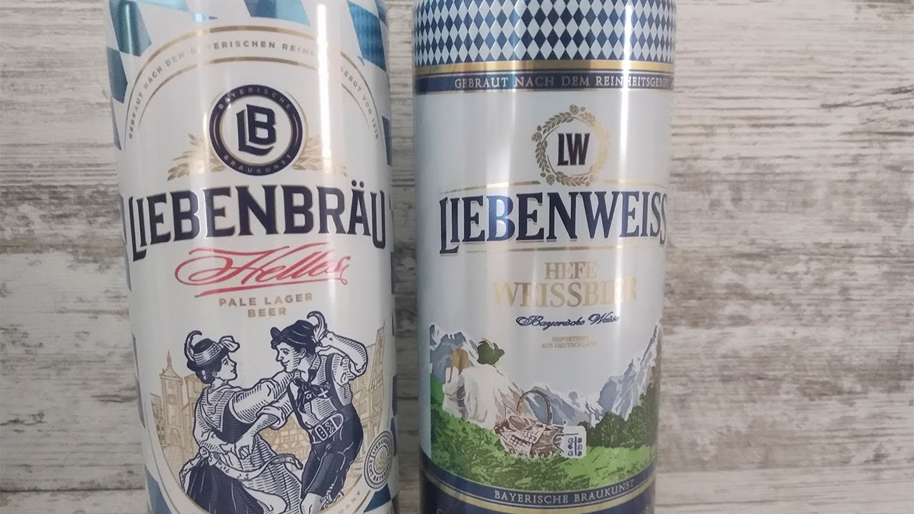 Обзор на немецкое пиво Liebenbrau(Либенброй) Helles и Liebenweiss ...
