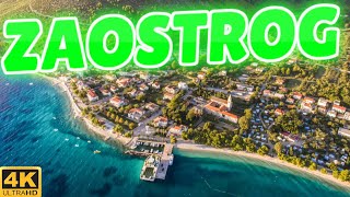 Zaostrog Croatia 🇭🇷 4K Walking Tour