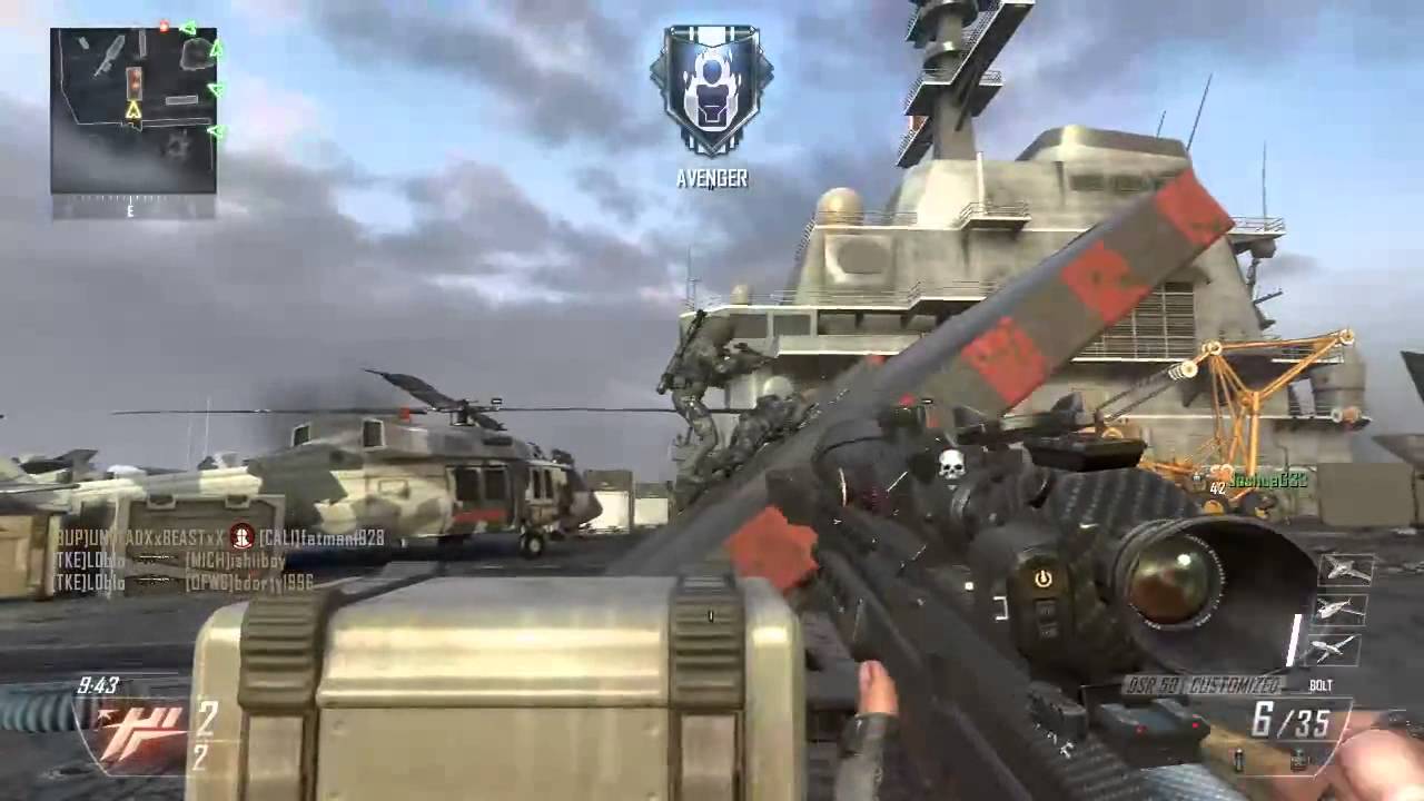 Quad Feed and Triple Collat Fail - DSR Dual-Band Scope - Black Ops 2