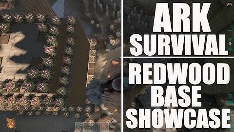 Ark Survival Base Showcase! The Redwood Base Tour - (xbox official alpha base)