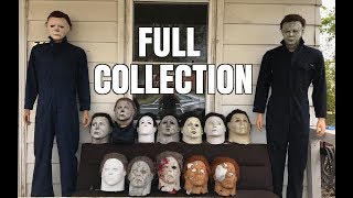 FULL MICHAEL MYERS MASK COLLECTION!