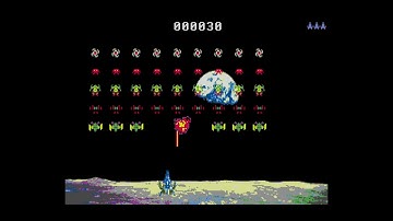 MiSTer (FPGA): Real CoCo3 core Playing  Space Bandits v0 12 (Homebrew)